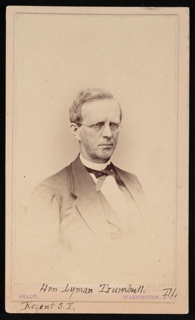 Lyman Trumbullin muotokuva 1813-1896, 1862-1869. tekijältä Brady
