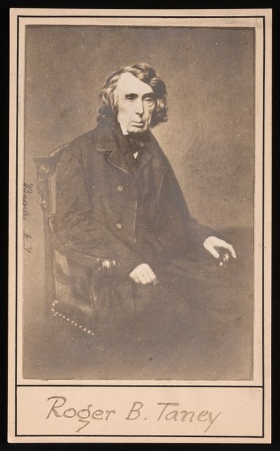 Roger Brooke Taneyn muotokuva 1777-1864, ennen vuotta 1864. tekijältä Brady