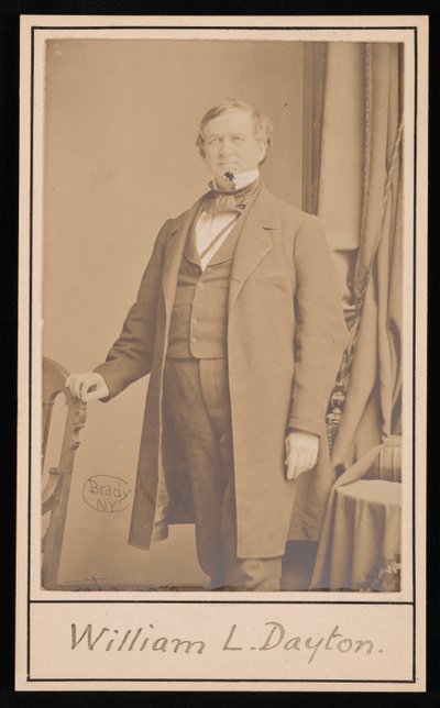 William Lewis Daytonin muotokuva 1807-1864, ennen vuotta 1864. tekijältä Brady