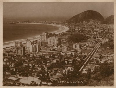 Copacabana, Rio de Janeiro (s/w-kuva) tekijältä Brazilian Photographer