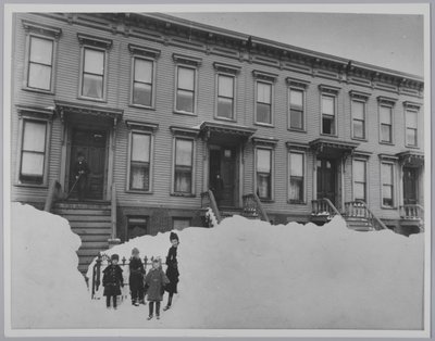 Maaliskuun 1888 lumimyrsky, Brooklyn tekijältä Breading G. Way