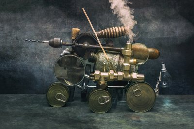 Steampunk-keksintö tekijältä Brig Barkow