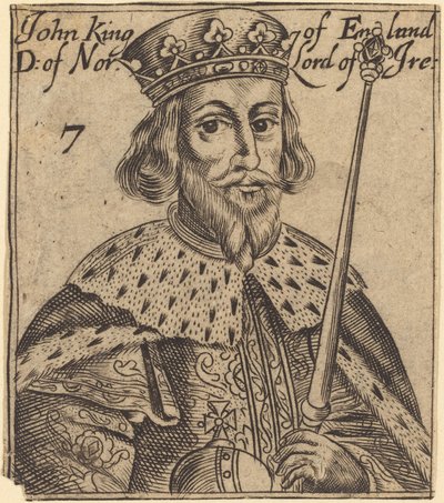 John, Englannin kuningas tekijältä British 17th Century