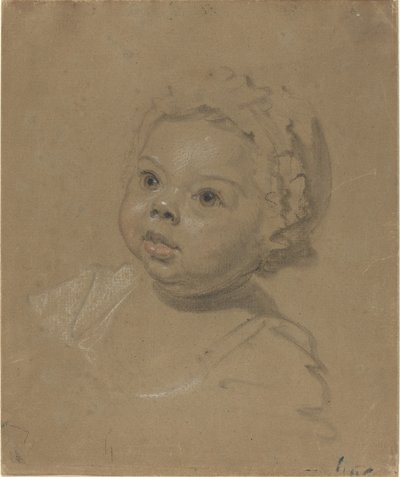 Lapsen pää tekijältä British 18th Century