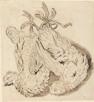 Kaksi kuollutta kanaa tekijältä British 18th Century