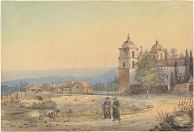 Santa Barbaran kirkko tekijältä British 19th Century