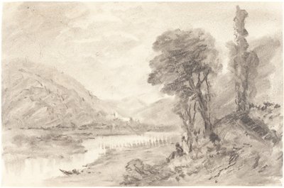 Maisema tekijältä British 19th Century