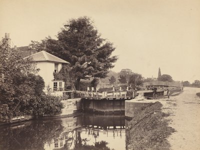 Lukonvartijan mökki ja lukkoportit tekijältä British 19th Century