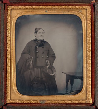Naisen muotokuva,c. 1860 (kuva) tekijältä British Photographer