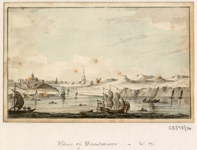 Sarja luonnoksia, näkymiä Isossa-Britanniassa, mantereella ja Amerikassa 1772-1778 (akvarelli) tekijältä British School
