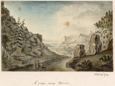 Sarja luonnoksia, näkymiä Isossa-Britanniassa, mantereella ja Amerikassa 1772-1778 (akvarelli) tekijältä British School