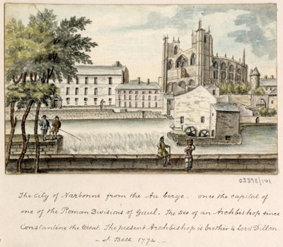 Uma série de esboços, vistas na Grã-Bretanha, no continente e na América 1772-1778 (aquarela) finlandês tekijältä British School