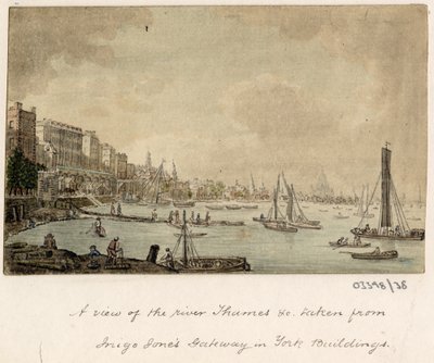 Sarja luonnoksia, näkymiä Isossa-Britanniassa, mantereella ja Amerikassa 1772-1778 (akvarelli) tekijältä British School