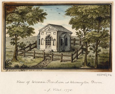 Sarja luonnoksia, näkymiä Isossa-Britanniassa, mantereella ja Amerikassa 1772-1778 (akvarelli) tekijältä British School