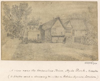 Sarja luonnoksia, näkymiä Isossa-Britanniassa, mantereella ja Amerikassa 1772-1778 (akvarelli) tekijältä British School