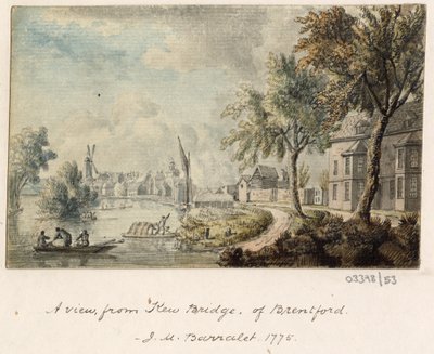 Sarja luonnoksia, näkymiä Isossa-Britanniassa, mantereella ja Amerikassa 1772-1778 (akvarelli) tekijältä British School