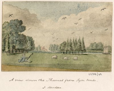 Sarja luonnoksia, näkymiä Isossa-Britanniassa, mantereella ja Amerikassa 1772-1778 (akvarelli) tekijältä British School