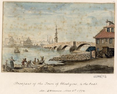 Sarja luonnoksia, näkymiä Isossa-Britanniassa, mantereella ja Amerikassa 1772-1778 (akvarelli) tekijältä British School