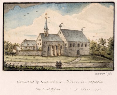 Sarja luonnoksia, näkymiä Isossa-Britanniassa, mantereella ja Amerikassa 1772-1778 (akvarelli) tekijältä British School
