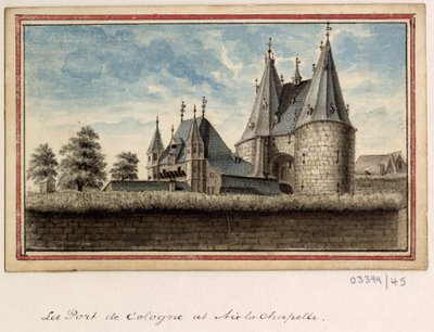 Sarja luonnoksia, näkymiä Isossa-Britanniassa, mantereella ja Amerikassa 1772-1778 (akvarelli) tekijältä British School