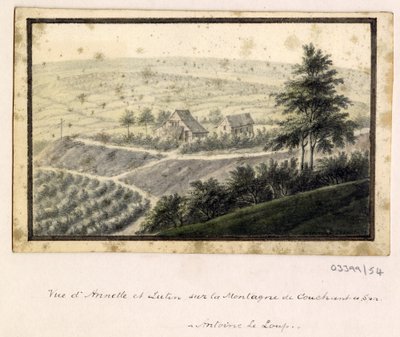Sarja luonnoksia, näkymiä Isossa-Britanniassa, mantereella ja Amerikassa 1772-1778 (akvarelli) tekijältä British School
