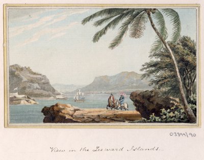 Sarja luonnoksia, näkymiä Isossa-Britanniassa, mantereella ja Amerikassa 1772-1778 (akvarelli) tekijältä British School