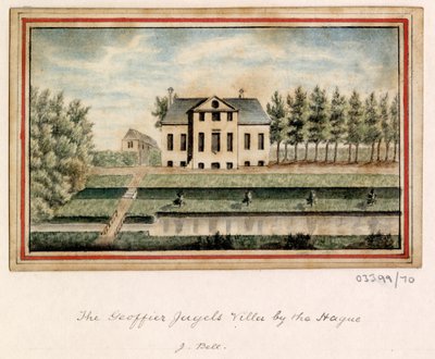 Sarja luonnoksia, näkymiä Isossa-Britanniassa, mantereella ja Amerikassa 1772-1778 (akvarelli) tekijältä British School