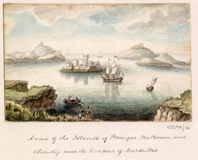 Sarja luonnoksia, näkymiä Isossa-Britanniassa, mantereella ja Amerikassa 1772-1778 (akvarelli) tekijältä British School