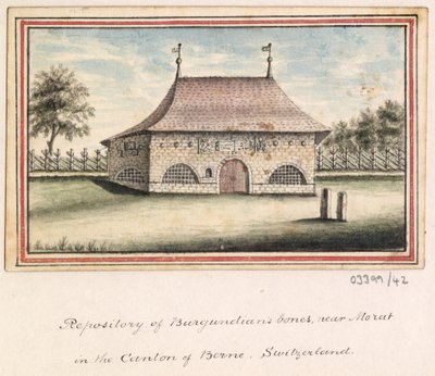 Sarja luonnoksia, näkymiä Isossa-Britanniassa, mantereella ja Amerikassa 1772-1778 (akvarelli) tekijältä British School