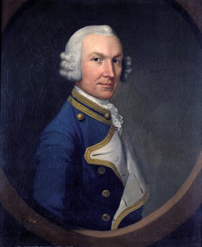 Kapteeni William Holburne, 1753 tekijältä British School