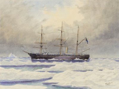 HMS "Discovery" arktisella alueella tekijältä British School