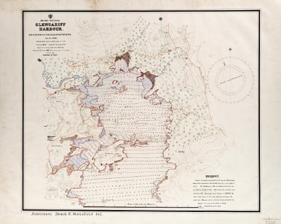 Irlanti - Länsirannikko, Glengariff Harbour. Katsastettu pätevyysluokassa, merenkulkukoulussa syys-lokakuussa 1912. tekijältä British School
