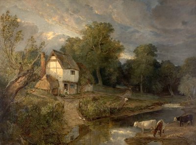 Ringland Hills, Costessy, Norwich (öljy kankaalle) tekijältä British School