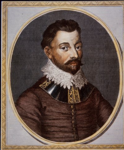 Sir Francis Drake, kauppias ja yksityismies (värikaiverrus) tekijältä British School