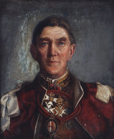 Sir Henry Farnham Burke, sukkanauhakuningas (Garter king of arms) tekijältä British School
