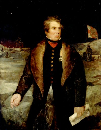 Sir John Ross (1777-1856), noin 1833 (öljymaalaus). tekijältä British School
