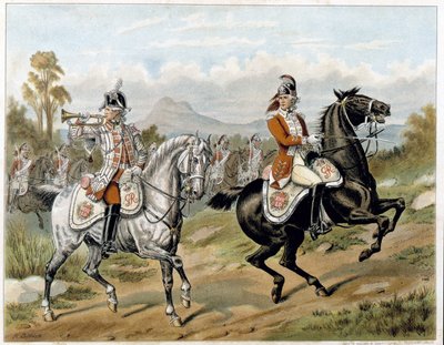The 17th Light Dragons (New Lancers), Amerikassa 1775 - elokuvassa "" Harper
