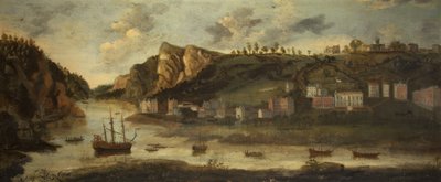 The Hot Wells, Bristol, n. 1800 (öljy kankaalle) tekijältä British School