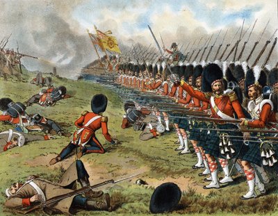 93. Sutherland Highlandersin eteneminen Alman taistelussa 1854 - elokuvassa "" Harper