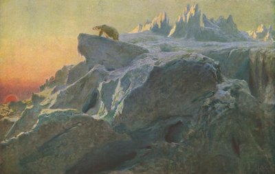 Beyond Mans Footsteps, c1894, c1930. tekijältä Briton Riviere