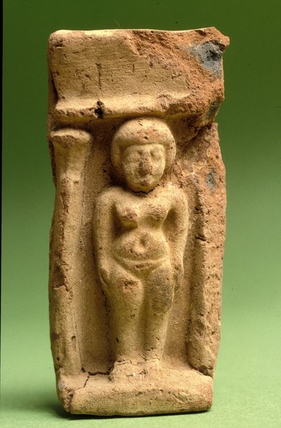 Asheran hahmo, kanaanilainen, 999-600 eKr. (savi) tekijältä Bronze Age