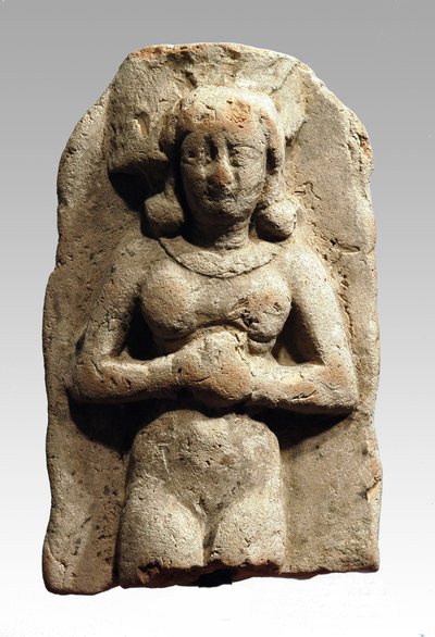 Asheran hahmo, kanaanilainen, 999-600 eKr. (savi) tekijältä Bronze Age