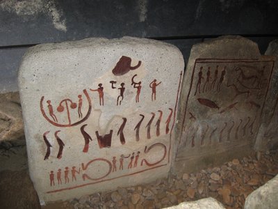 Kuninkaan hauta lähellä Kivik Kungagravenia, 1 Puolet 2. vuosituhatta eKr tekijältä Bronze Age culture