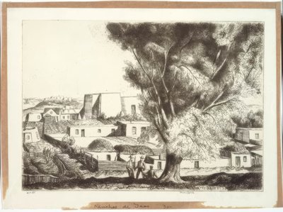 Ranchos de Taos tekijältä Bror Julius Olsson Nordfeldt