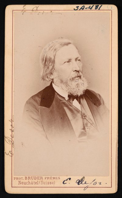 Pierre Jean Edouard Desorin muotokuva 1811-1882, ennen vuotta 1882. tekijältä Bruder Freres
