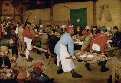 Talonpoikahäät, noin 1568 tekijältä Bruegel