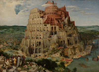 Baabelin torni, 1563 tekijältä Bruegel