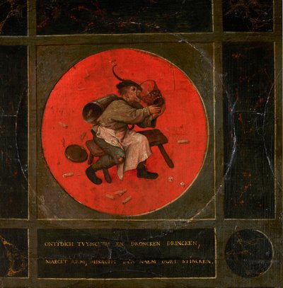 Kaksitoista sananlaskua, 1558. tekijältä Bruegel