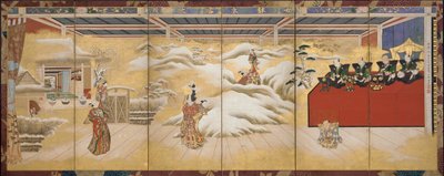Nukkeesitys: Ruukkupuiden tarina, 1700-luvun alku. tekijältä Bunkaku