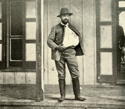 Creelman, juuri hevoselta pudotuksen jälkeen..., Espanjan ja Amerikan sota, 4. heinäkuuta 1898, 1899. tekijältä Burr McIntosh
